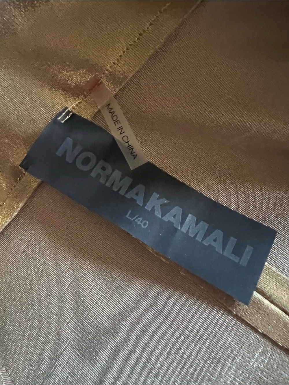 Norma Kamali TY Front NK Shirt Mini Dress - Picture 3 of 4